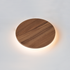 ΕΠΙΤ Φ/Σ LED 10W 3000Κ ΑΠΟΧΡ.ΣΚΟΥΡ ΞΥΛΟΥ MDF ΚΥΚΛ Φ22XH3,6CM ECLIPSE - ledmania.gr