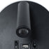 GLOBOSTAR® LADY-R 60938 Μοντέρνο Φωτιστικό Τοίχου - Απλίκα Ξενοδοχείου Reading Light με Φορτιστή USB 3A LED 6W 600lm 36° & 360° AC 220-240V IP20 Φυσικό Λευκό 4500K - Bridgelux COB Chip & TÜV SÜD Driver - Μαύρο Ματ - Μ15 x Π15 x Υ7cm - 3 Χρόνια Εγγύηση