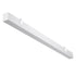 GloboStar® ORION 61031-W Γραμμικό Φωτιστικό Τοίχου - Απλίκα Linear LED CCT 72W 8600lm 120° AC 220-240V Μ120 x Π5.5 x Υ7cm - Εναλλαγή Φωτισμού μέσω Τηλεχειριστηρίου All In One Ψυχρό 6000k+Φυσικό 4500k+Θερμό 2700k Dimmable - Λευκό - 3 Years Warranty