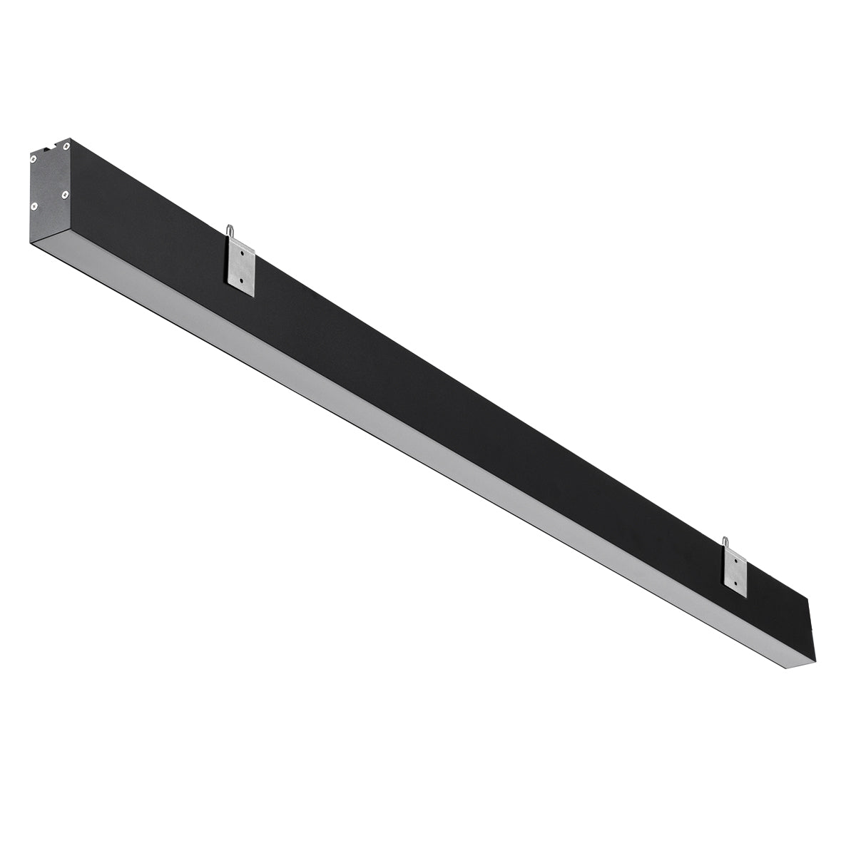 GloboStar® FELIX 61028-W Γραμμικό Φωτιστικό Τοίχου - Απλίκα Linear LED CCT 54W 6500lm 120° AC 220-240V Μ120 x Π3.5 x Υ7cm - Εναλλαγή Φωτισμού μέσω Τηλεχειριστηρίου All In One Ψυχρό 6000k+Φυσικό 4500k+Θερμό 2700k Dimmable - Μαύρο - 3 Years Warranty