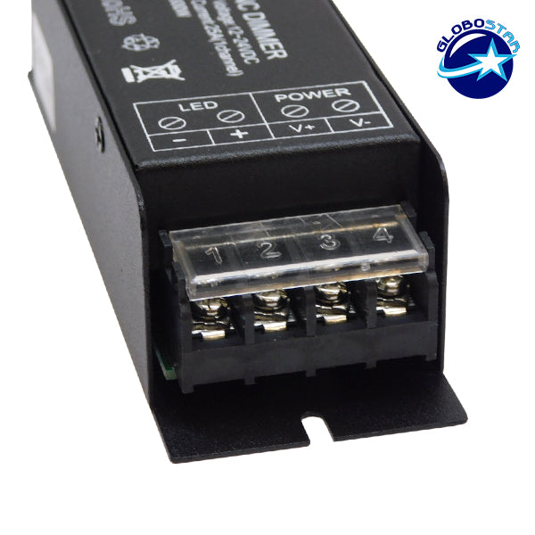 Ασύρματο LED Dimmer με Χειριστήριο RF SYNC 12v (300w) - 24v (600w) GloboStar 04044