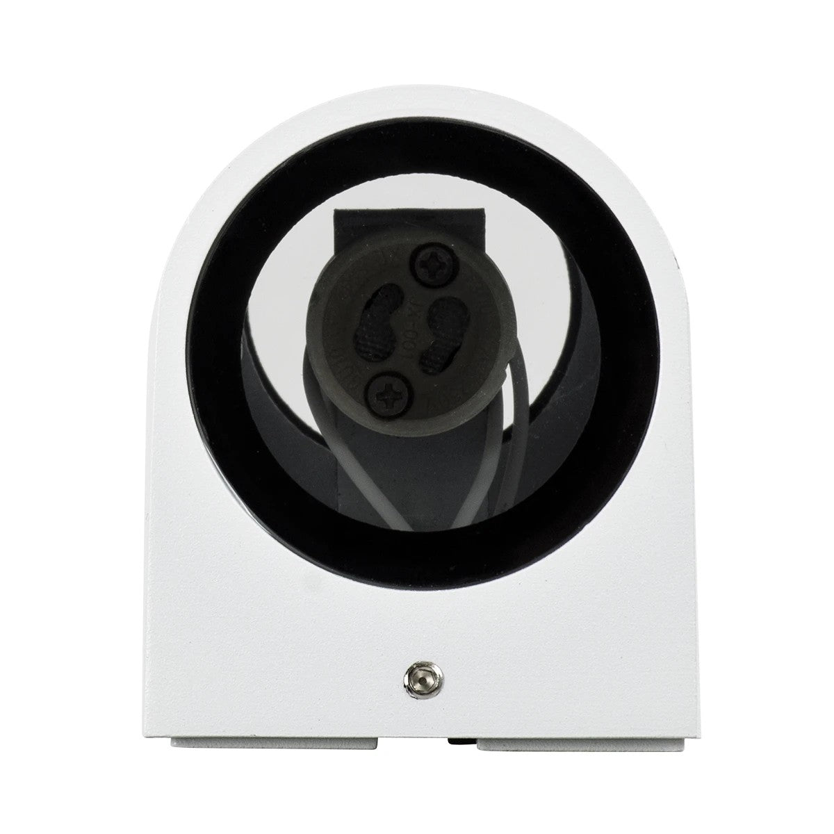 kelvo® MURANO KLV-101-0017 Φωτιστικό Τοίχου / Απλίκα για 2 Λάμπες MR16 με Ντουί GU10 AC 220-240V Αδιάβροχο IP65 - Λευκό Ματ - Μ8 x Π8 x Υ15cm