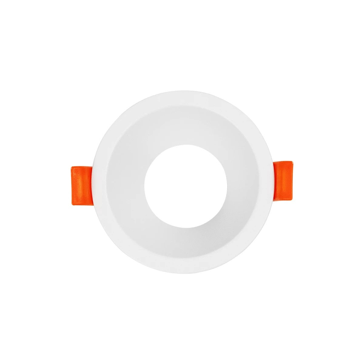 kelvo® DELTA KLV-101-0033 Χωνευτό Φωτιστικό Downlight Σποτ για Λάμπα MR16 με Ντουί GU10 AC 220-240V IP20 - Λευκό Ματ - Μ8.5 x Π8.5 x Υ3.5cm / Q7.5cm