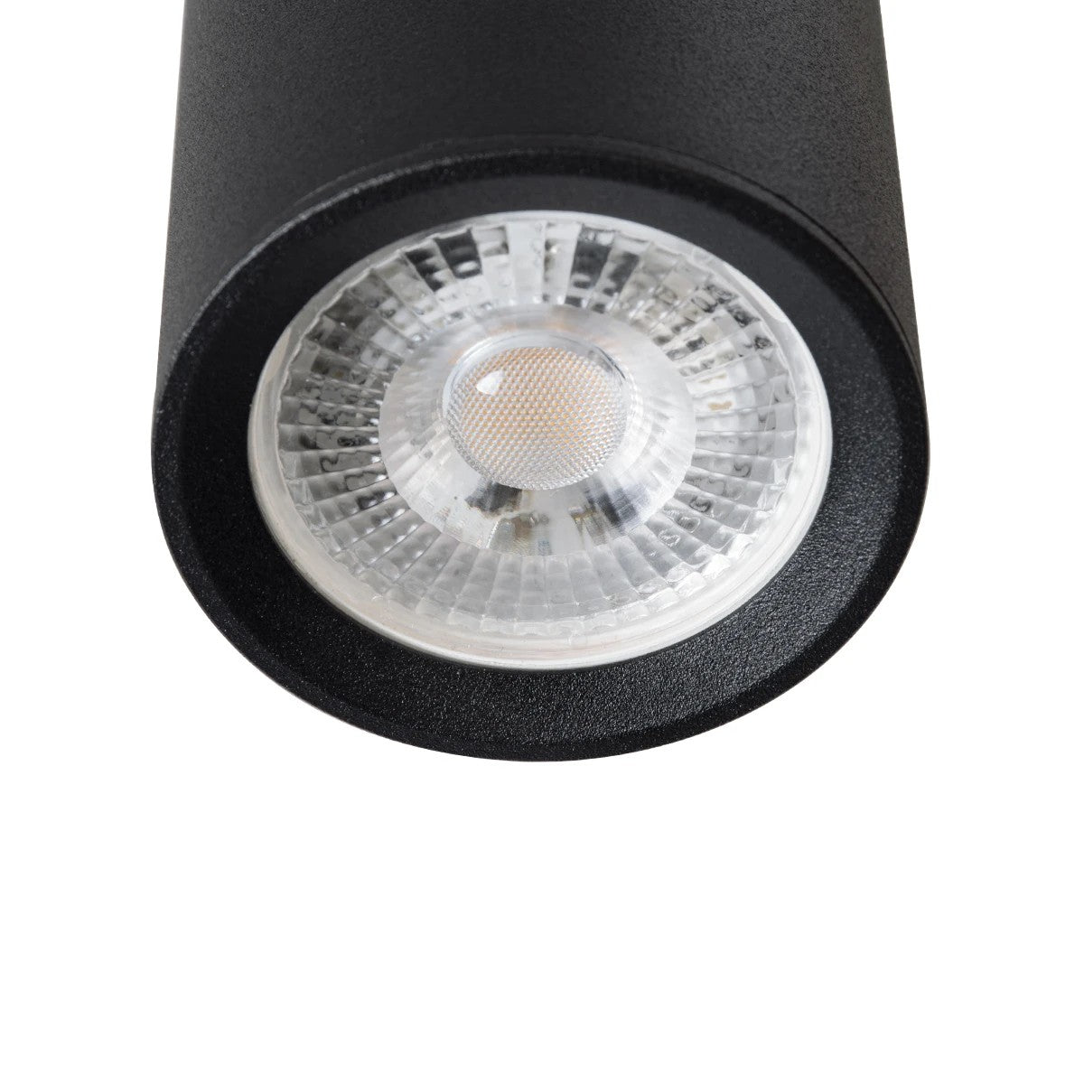 kelvo® DUCT KLV-101-0051 Φωτιστικό Downlight Σποτ για Λάμπα MR16 με Ντουί GU10 AC 220-240V IP20 - Μαύρο Ματ - Μ6 x Π6 x Υ30cm