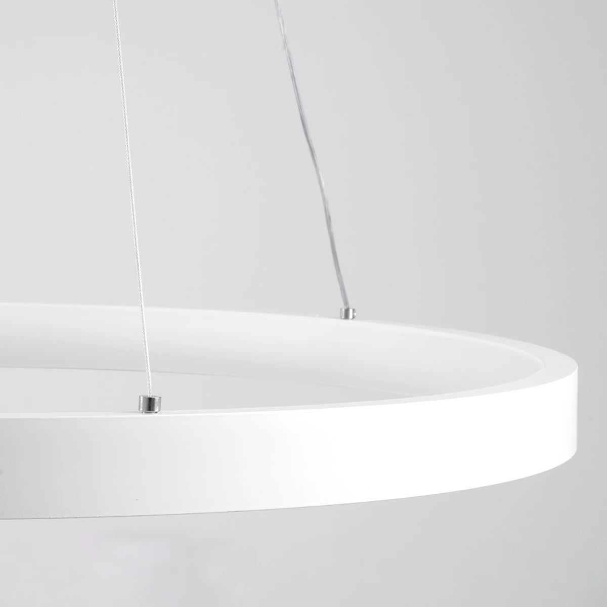 kelvo® NEMESIS KLV-101-0218 Κρεμαστό Φωτιστικό Οροφής LED 100W 10000lm 180° AC 220-240V IP20 Ρυθμιζόμενο Λευκό CCT με Χειριστήριο από 2700K έως 6000K Dimmable - Lumileds SMD Chip - Λευκό Ματ - Μ60 x Π60 x Υ60cm - 3 Χρόνια Εγγύηση