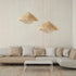GLOBOSTAR® CHEOPE 01599 Boho Κρεμαστό Φωτιστικό Οροφής με Ντουί 1 x E27 AC 220-240V IP20 - Μπεζ - Μ45 x Π45 x Υ35cm - ledmania.gr