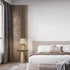 GLOBOSTAR® HASUMI 01956 Boho Επιτραπέζιο Φωτιστικό Πορτατίφ με Ντουί 1 x E27 AC 220-240V IP20 - Μπεζ - Μ23 x Π23 x Υ40cm