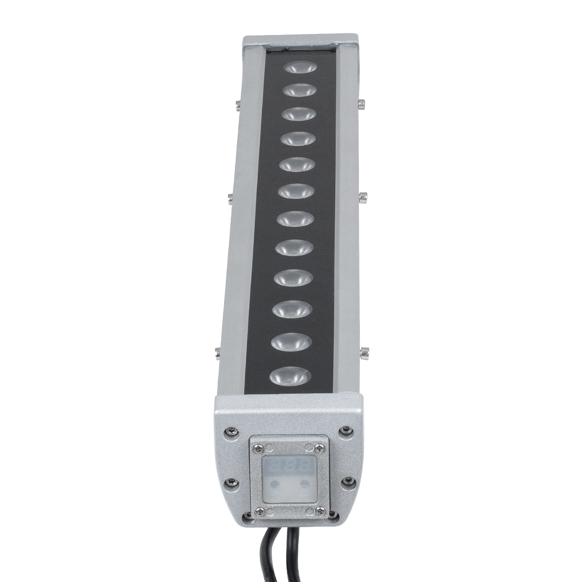GloboStar® WASHER-DAIA S-90997 Μπάρα Φωτισμού Wall Washer LED 96W 10080lm 30° AC 230V Αδιάβροχο IP65 Μ52 x Π7.5 x Υ7cm Πολύχρωμο 4in1 RGBW DMX512 Display on Body - Ασημί - ledmania.gr