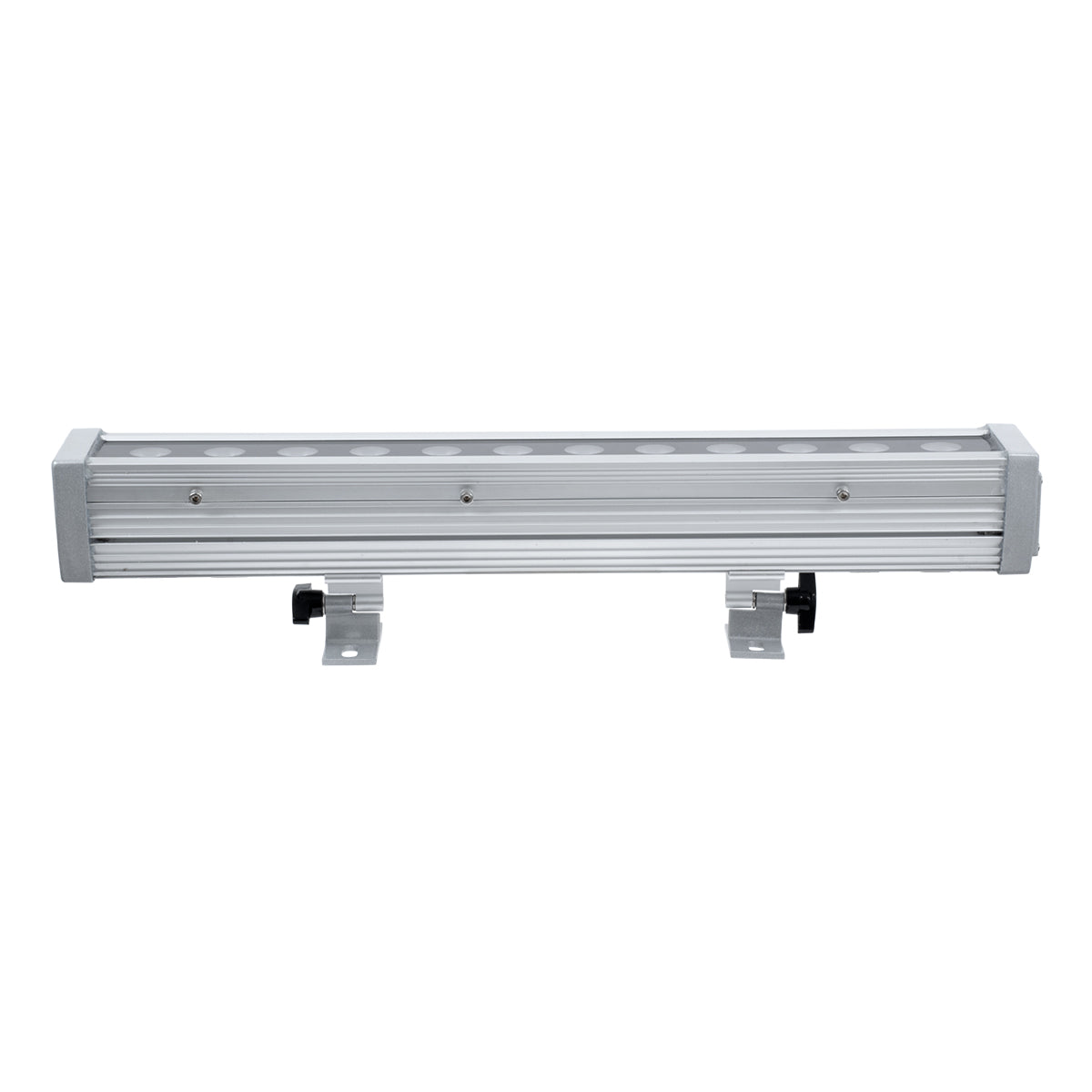 GloboStar® WASHER-DAIA S-90997 Μπάρα Φωτισμού Wall Washer LED 96W 10080lm 30° AC 230V Αδιάβροχο IP65 Μ52 x Π7.5 x Υ7cm Πολύχρωμο 4in1 RGBW DMX512 Display on Body - Ασημί - ledmania.gr