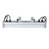 GloboStar® WASHER-DAIA S-90997 Μπάρα Φωτισμού Wall Washer LED 96W 10080lm 30° AC 230V Αδιάβροχο IP65 Μ52 x Π7.5 x Υ7cm Πολύχρωμο 4in1 RGBW DMX512 Display on Body - Ασημί - ledmania.gr