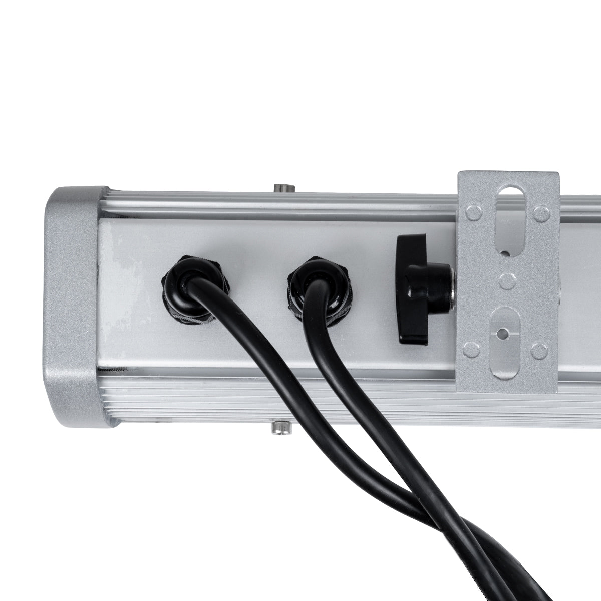 GloboStar® WASHER-DAIA S-90997 Μπάρα Φωτισμού Wall Washer LED 96W 10080lm 30° AC 230V Αδιάβροχο IP65 Μ52 x Π7.5 x Υ7cm Πολύχρωμο 4in1 RGBW DMX512 Display on Body - Ασημί - ledmania.gr