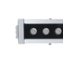GloboStar® WASHER-DAIA S-90997 Μπάρα Φωτισμού Wall Washer LED 96W 10080lm 30° AC 230V Αδιάβροχο IP65 Μ52 x Π7.5 x Υ7cm Πολύχρωμο 4in1 RGBW DMX512 Display on Body - Ασημί - ledmania.gr