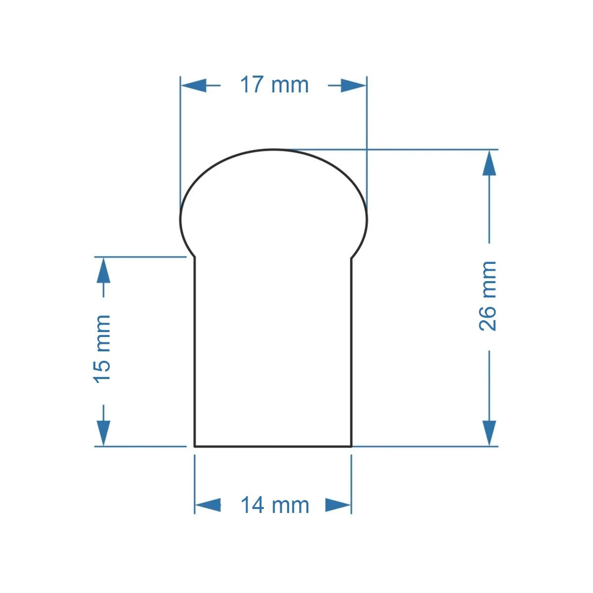 GloboStar® 999-0245 OVALE 120° Degree Neon Flex Epistar LED SMD 5050 1m 18W/m 60LED/m 1260lm/m 120° DC 230V Αδιάβροχη IP68 RGB Dimmable Μ100 x Π2.6 x Υ1.7cm - ledmania.gr