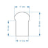 GloboStar® 999-0245 OVALE 120° Degree Neon Flex Epistar LED SMD 5050 1m 18W/m 60LED/m 1260lm/m 120° DC 230V Αδιάβροχη IP68 RGB Dimmable Μ100 x Π2.6 x Υ1.7cm - ledmania.gr