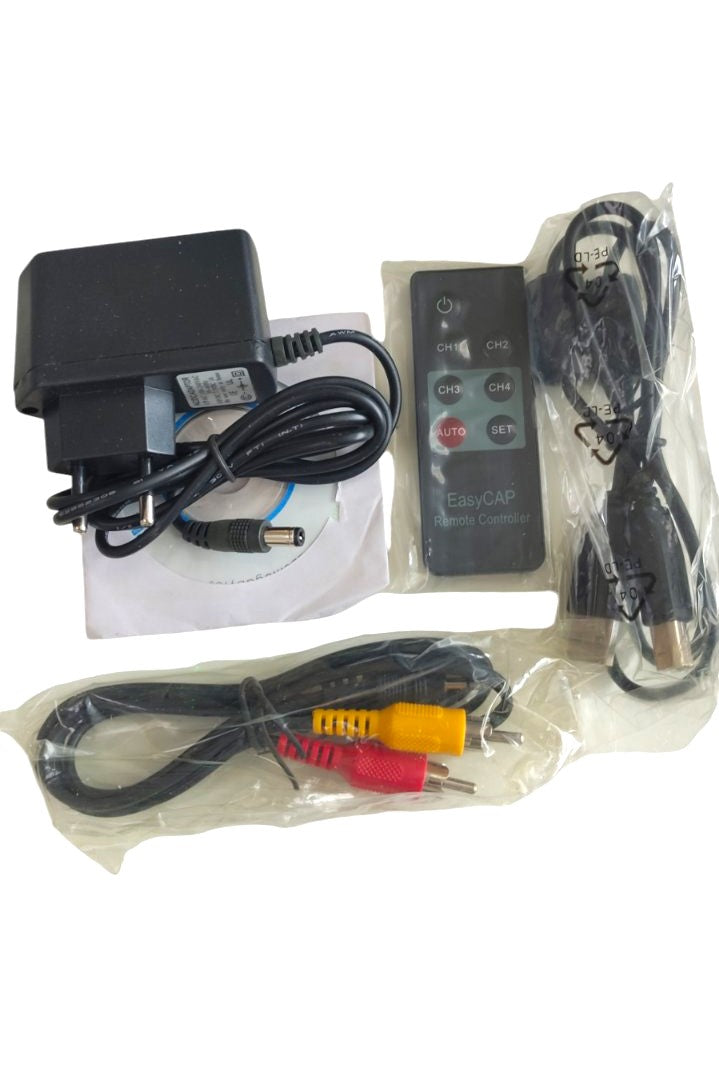 Ασύρματος Δεκτης Καμερών usb - 2.4GHZ-1~4 Κάμερες Βιντεο και Ηχου εως 100m - ledmania.gr