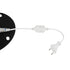 GLOBOSTAR® XMAS-CROWN-SMALL Χριστουγεννιάτικο Διακοσμητικό Φωτιστικό LED 15,6W 624lm 360° AC 220-240V Αδιάβροχο IP65 Θερμό Λευκό 2700K - Μαύρο & Διάφανο - M73 x Π25 x Υ106cm - 2 Χρόνια Εγγύηση - ledmania.gr