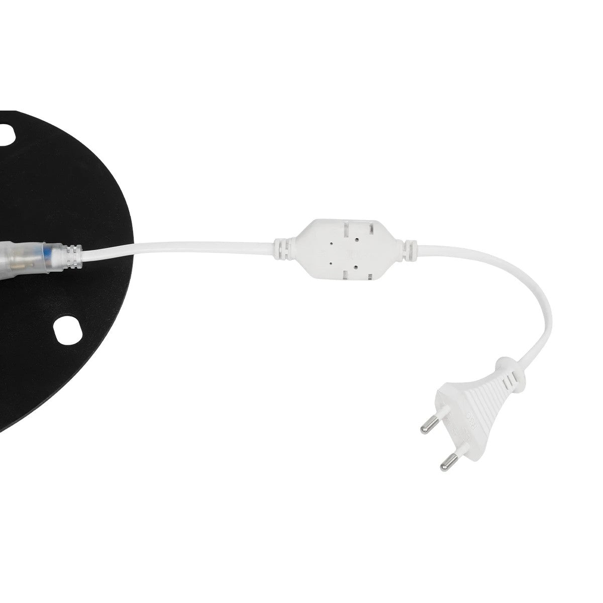 GLOBOSTAR® XMAS-TREE-SMALL Χριστουγεννιάτικο Διακοσμητικό Φωτιστικό LED 19,5W 780lm 360° AC 220-240V Αδιάβροχο IP65 Θερμό Λευκό 2700K - Μαύρο & Διάφανο - M102 x Π25 x Υ142cm - 2 Χρόνια Εγγύηση - ledmania.gr