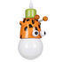 GloboStar® GIRAFFE 00638 Μοντέρνο Κρεμαστό Παιδικό Φωτιστικό Οροφής Μονόφωτο Λευκό Πράσινο Πορτοκαλί Μαύρο Μεταλλικό Μ12 x Π10.5 x Υ13.5cm - ledmania.gr