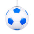 GloboStar® FOOTBALL 00644 Μοντέρνο Κρεμαστό Παιδικό Φωτιστικό Οροφής Μονόφωτο Γαλάζιο Λευκό Γυάλινο Φ15 x Υ18cm - ledmania.gr