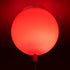 GloboStar® BALLOON 00652 Μοντέρνο Παιδικό Φωτιστικό Οροφής Μονόφωτο Κόκκινο Πλαστικό Μπάλα Φ30 x Υ33cm - ledmania.gr