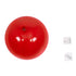 GloboStar® BALLOON 00652 Μοντέρνο Παιδικό Φωτιστικό Οροφής Μονόφωτο Κόκκινο Πλαστικό Μπάλα Φ30 x Υ33cm - ledmania.gr