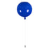 GloboStar® BALLOON 00654 Μοντέρνο Παιδικό Φωτιστικό Οροφής Μονόφωτο Μπλε Πλαστικό Μπάλα Φ30 x Υ33cm - ledmania.gr