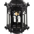 GloboStar® DARCY 00655 Vintage Κρεμαστό Φωτιστικό Οροφής Μονόφωτο Μαύρο Μεταλλικό Πλέγμα Φ15.5 x Y32.5cm - ledmania.gr