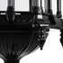 GloboStar® DARCY 00672 Vintage Κρεμαστό Φωτιστικό Οροφής Μονόφωτο 1 x E27 Μαύρο Μεταλλικό Φανάρι Πλέγμα Φ35 x Υ61cm - ledmania.gr