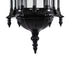 GloboStar® DARCY 00672 Vintage Κρεμαστό Φωτιστικό Οροφής Μονόφωτο 1 x E27 Μαύρο Μεταλλικό Φανάρι Πλέγμα Φ35 x Υ61cm - ledmania.gr