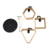 GloboStar® ELISE 00683 Μοντέρνο Κρεμαστό Φωτιστικό Οροφής Τρίφωτο Μπεζ Μεταλλικό Ξύλινο Δρυς Ράγα Φ55 x Υ130cm - ledmania.gr