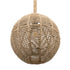 GloboStar® MANDALA 00731 Vintage Κρεμαστό Φωτιστικό Οροφής Μονόφωτο Πλέγμα με Μπεζ Σχοινί Φ30 x Υ30cm - ledmania.gr