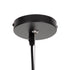 GloboStar® FREYA 00745 Μοντέρνο Κρεμαστό Φωτιστικό Οροφής Μονόφωτο Λευκό Γυάλινο Φ24 x Υ35cm - ledmania.gr