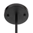 GloboStar® JOLIET 00778 Μοντέρνο Φωτιστικό Οροφής Δίφωτο 2 x G9 AC 230V Μαύρο - Χρυσό Μεταλλικό Πλέγμα Μ93 x Π20 x Υ100cm - ledmania.gr