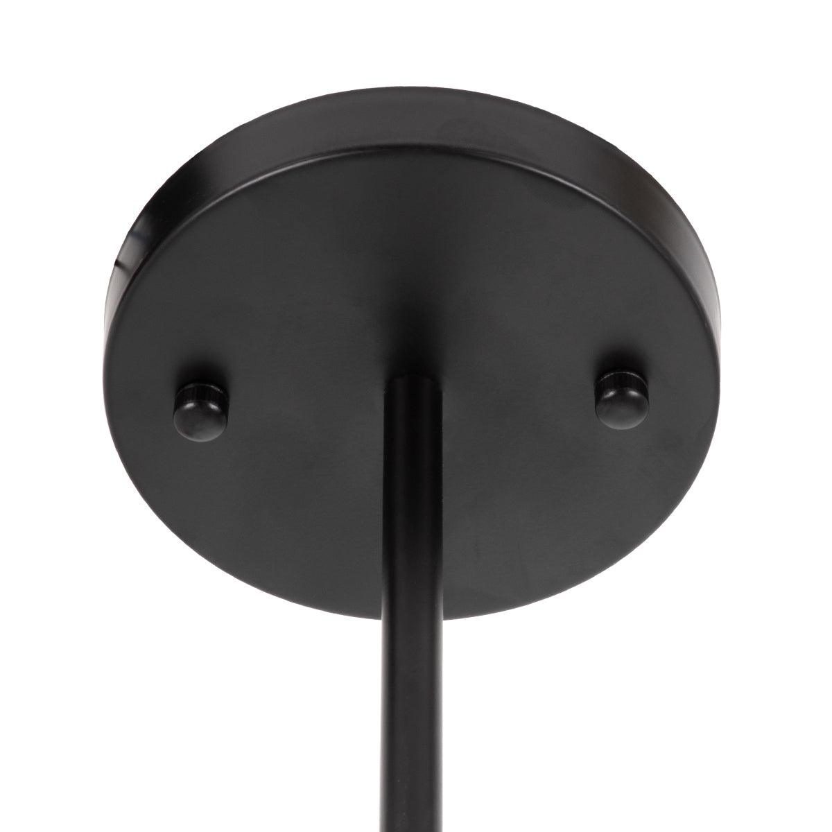 GloboStar® JOLIET 00780 Μοντέρνο Φωτιστικό Οροφής Πολύφωτο 6 x G9 AC 230V Μαύρο - Χρυσό Μεταλλικό Πλέγμα Φ93 x Υ87cm - ledmania.gr