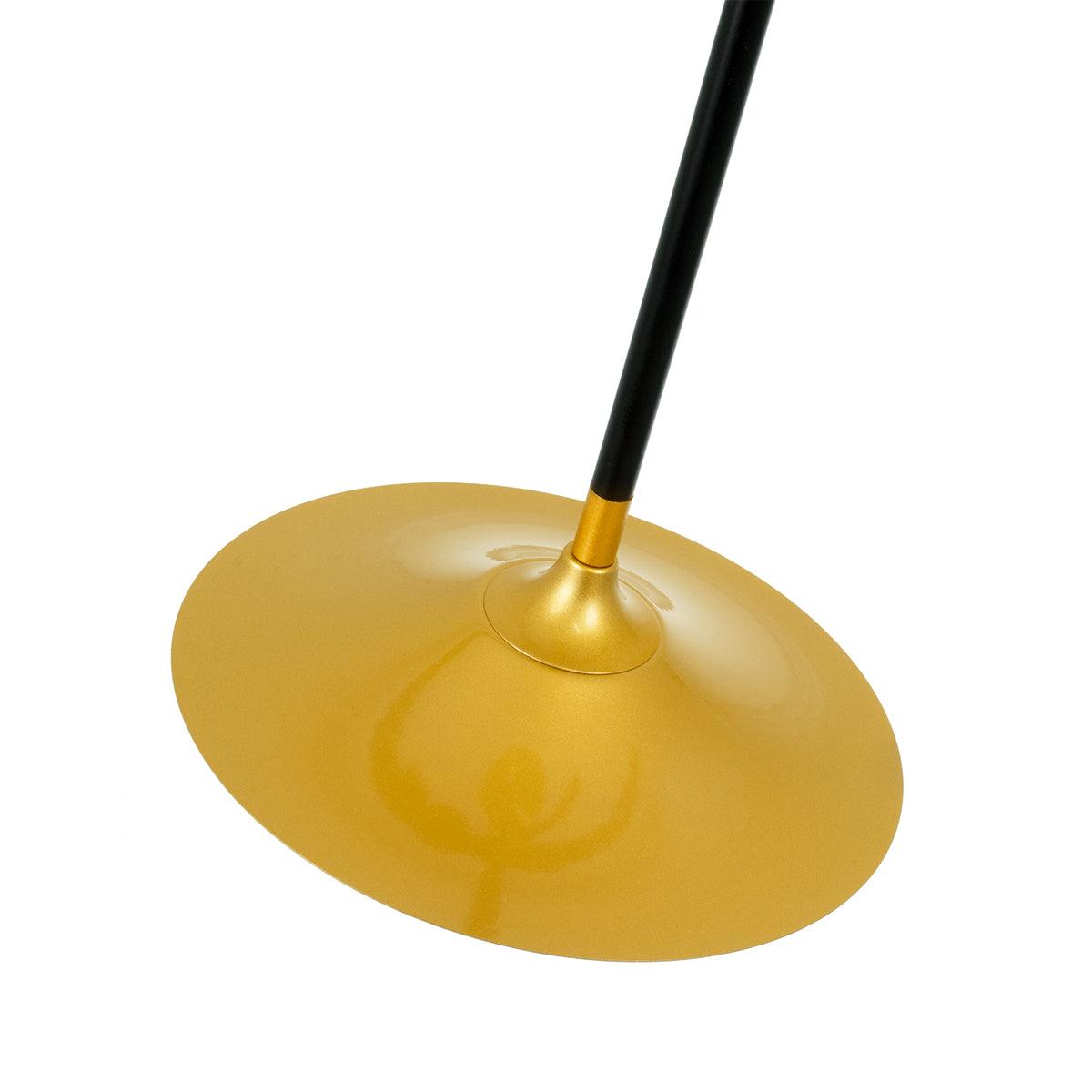 GloboStar® JOLIET 00780 Μοντέρνο Φωτιστικό Οροφής Πολύφωτο 6 x G9 AC 230V Μαύρο - Χρυσό Μεταλλικό Πλέγμα Φ93 x Υ87cm - ledmania.gr