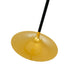 GloboStar® JOLIET 00780 Μοντέρνο Φωτιστικό Οροφής Πολύφωτο 6 x G9 AC 230V Μαύρο - Χρυσό Μεταλλικό Πλέγμα Φ93 x Υ87cm - ledmania.gr