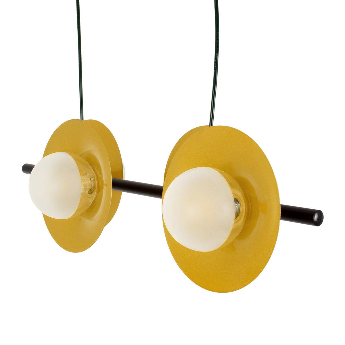GloboStar® JOLIET 00782 Μοντέρνο Κρεμαστό Φωτιστικό Οροφής Πολύφωτο 4 x G9 AC 230V Μαύρο - Χρυσό Μεταλλικό Πλέγμα Μ65 x Π28 x Υ20cm - ledmania.gr