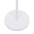 GloboStar® CEDAR 00828 Μοντέρνο Φωτιστικό Δαπέδου Μονόφωτο 1 x E27 Λευκό Μεταλλικό Καμπάνα με Λευκό Ύφασμα & Εφέ Ξύλου D40 x H148cm - ledmania.gr