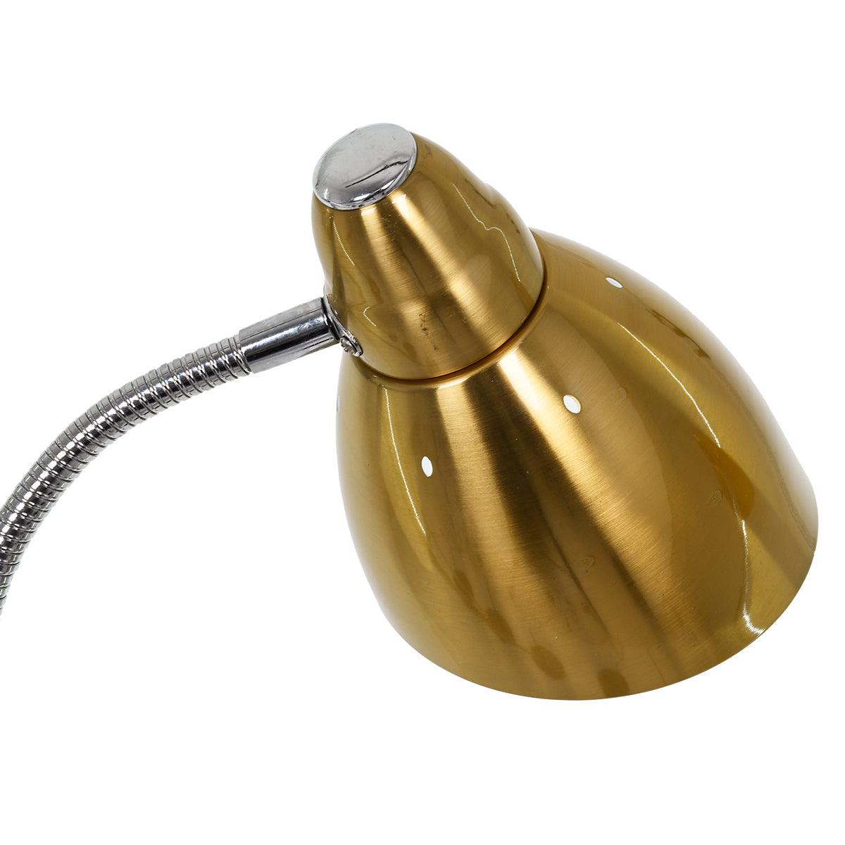 GloboStar® VERSA 00832 Μοντέρνο Φωτιστικό Δαπέδου Μονόφωτο Μεταλλικό Μπρονζέ Χρυσό με Μαύρη Μαρμάρινη Βάση Φ14.5 x Υ155cm - ledmania.gr