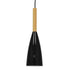 GloboStar® DILLON 00877 Μοντέρνο Κρεμαστό Φωτιστικό Οροφής Μονόφωτο Μαύρο Μεταλλικό Καμπάνα Φ11 x Υ36cm - ledmania.gr