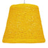 GloboStar® PLAYROOM 00998 Vintage Κρεμαστό Φωτιστικό Οροφής Μονόφωτο Κίτρινο Ξύλινο Ψάθινο Rattan Φ32 x Υ27cm - ledmania.gr
