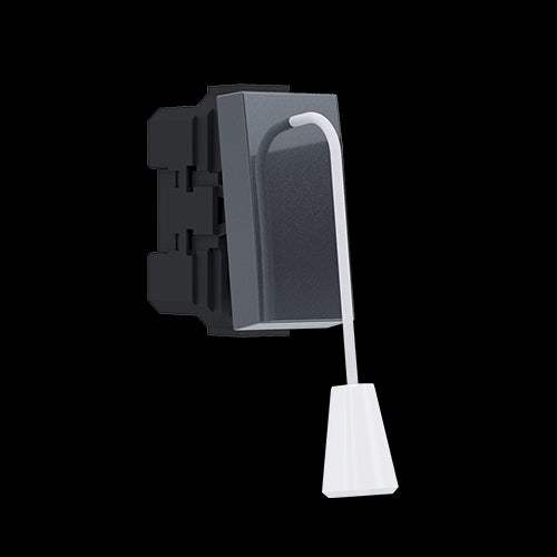 ^MODYS ΜΠΟΥΤΟΝ ΤΡΑΒΗΧΤΟ ΑΝΘΡΑΚΙ 1 ΣΤ. 1P 10A 250VAC IP20 - ledmania.gr