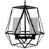 GloboStar® DASTAR 01001-1 Vintage Industrial Κρεμαστό Φωτιστικό Οροφής Πολύφωτο Μαύρο Μεταλλικό Πολυέλαιος Φ52 x Y53cm - ledmania.gr