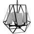 GloboStar® DASTAR 01001-1 Vintage Industrial Κρεμαστό Φωτιστικό Οροφής Πολύφωτο Μαύρο Μεταλλικό Πολυέλαιος Φ52 x Y53cm - ledmania.gr
