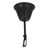 GloboStar® ESTELLE 01003 Vintage Industrial Κρεμαστό Φωτιστικό Οροφής Πολύφωτο Μαύρο Μεταλλικό Πολυέλαιος Φ65 x Y55cm - ledmania.gr