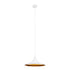 GloboStar® SHANGHAI WHITE 01026-B Μοντέρνο Κρεμαστό Φωτιστικό Οροφής Μονόφωτο 1 x E27 Λευκό Μεταλλικό Καμπάνα Φ37 x Υ17cm - ledmania.gr