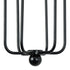 GloboStar® ANCUS 01055 Vintage Industrial Φωτιστικό Τοίχου Απλίκα Μονόφωτο Μαύρο Μεταλλικό Πλέγμα Μ10.5 x Π11 x Υ35.5cm