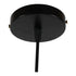 GloboStar® CARNEL 01106 Vintage Κρεμαστό Φωτιστικό Οροφής Μονόφωτο Μαύρο Μεταλλικό Πλέγμα Φ26 x Y70cm - ledmania.gr