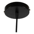 GloboStar® SOBRINO 01108  Vintage Κρεμαστό Φωτιστικό Οροφής Μονόφωτο Μαύρο Μεταλλικό Πλέγμα Φ46 x Y50cm - ledmania.gr