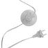 Μοντέρνο Φωτιστικό Δαπέδου Μονόφωτο Ξύλινο με Λευκό Καπέλο Φ40 GloboStar TOWER 01264 - ledmania.gr